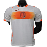 Netherlands 2026 Away Jersey – Player Version – White/Orange