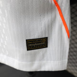 Netherlands 2026 Away Jersey – Player Version – White/Orange