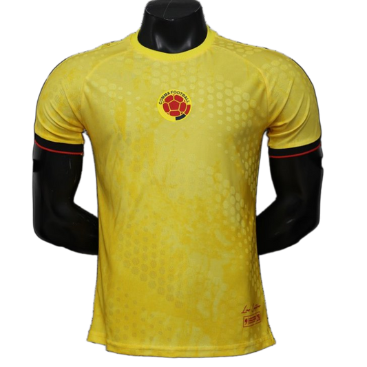 Colombia 2026/27 Home Jersey – Player Version – Yellow