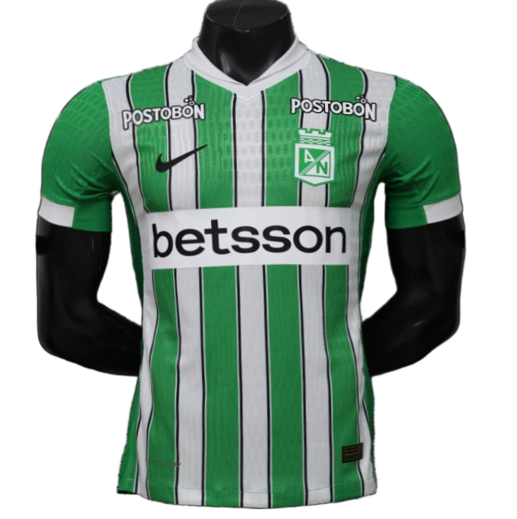 Atl Tico Nacional 2026/27 Home Jersey – Player Version – White/Green