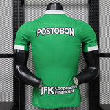 Atl Tico Nacional 2026/27 Home Jersey – Player Version – White/Green