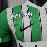 Atl Tico Nacional 2026/27 Home Jersey – Player Version – White/Green