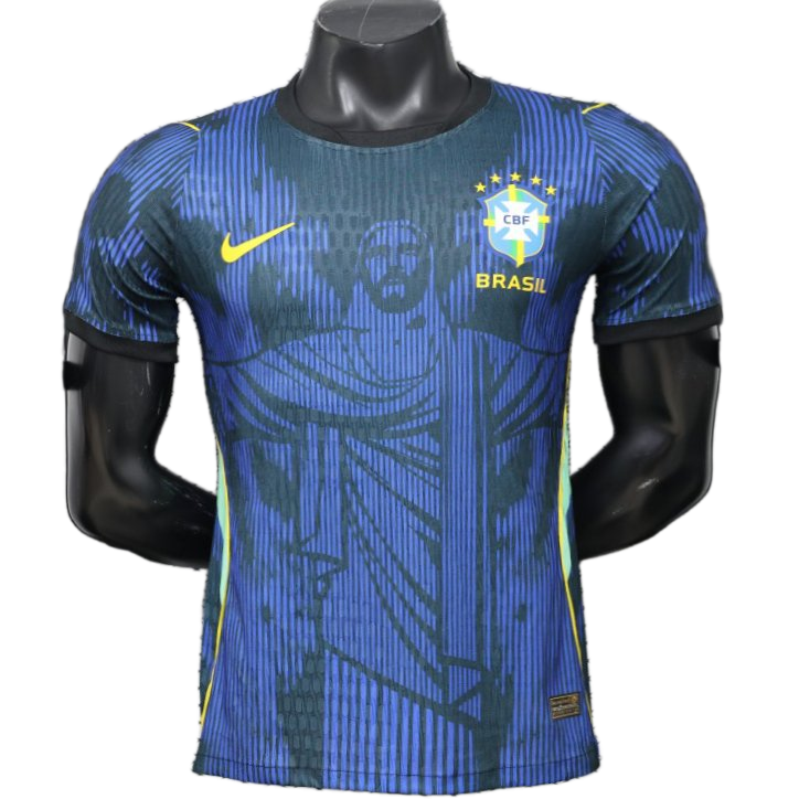 Brazil 2026 Away Jersey – Player Version – Special Edition – Blue/Navy