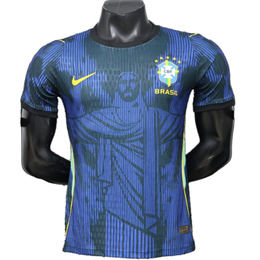 Brazil 2026 Away Jersey – Player Version – Special Edition – Blue/Navy