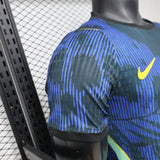 Brasil 2026 Camiseta visitante – Versión jugador – Edición especial – Azul/Azul marino
