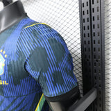 Brasil 2026 Camiseta visitante – Versión jugador – Edición especial – Azul/Azul marino