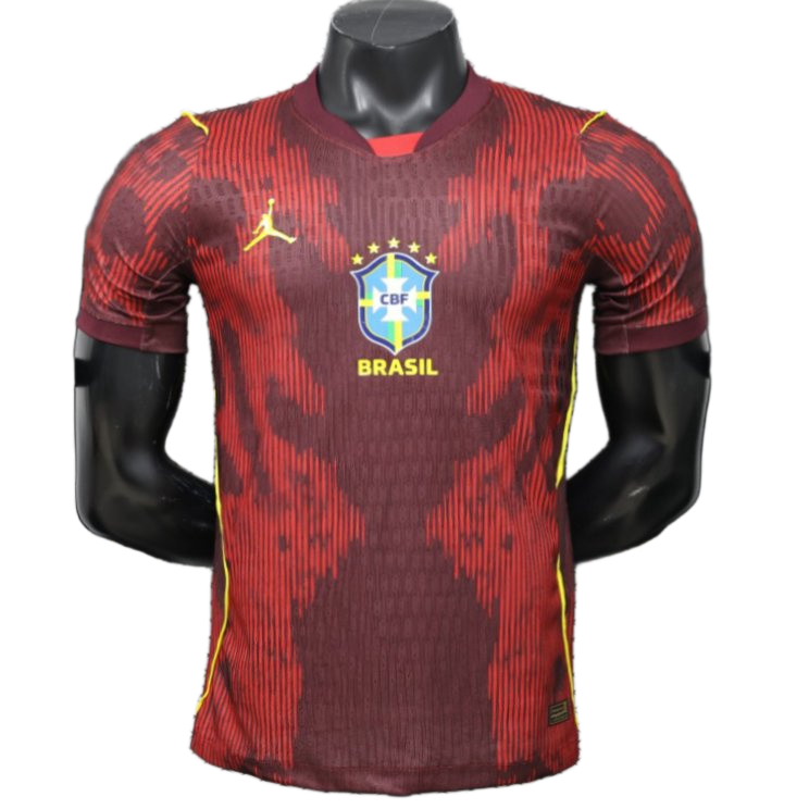 Brazil 2026/27 Jersey – Player Version – Special Edition – Red – Dark