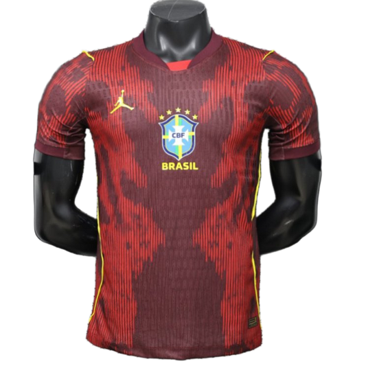 Brazil 2026/27 Jersey – Player Version – Special Edition – Red – Dark