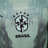 Brazil 2026/27 Jersey – Player Version – Special Edition – Black/Green – Mint Pattern