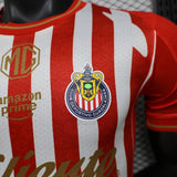 Chivas 2026/27 Home Jersey – Player Version – White/Red