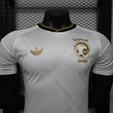 Saudi Arabia 2026/27 Home Jersey – Player Version – White/Gold