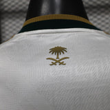 Saudi Arabia 2026/27 Home Jersey – Player Version – White/Gold
