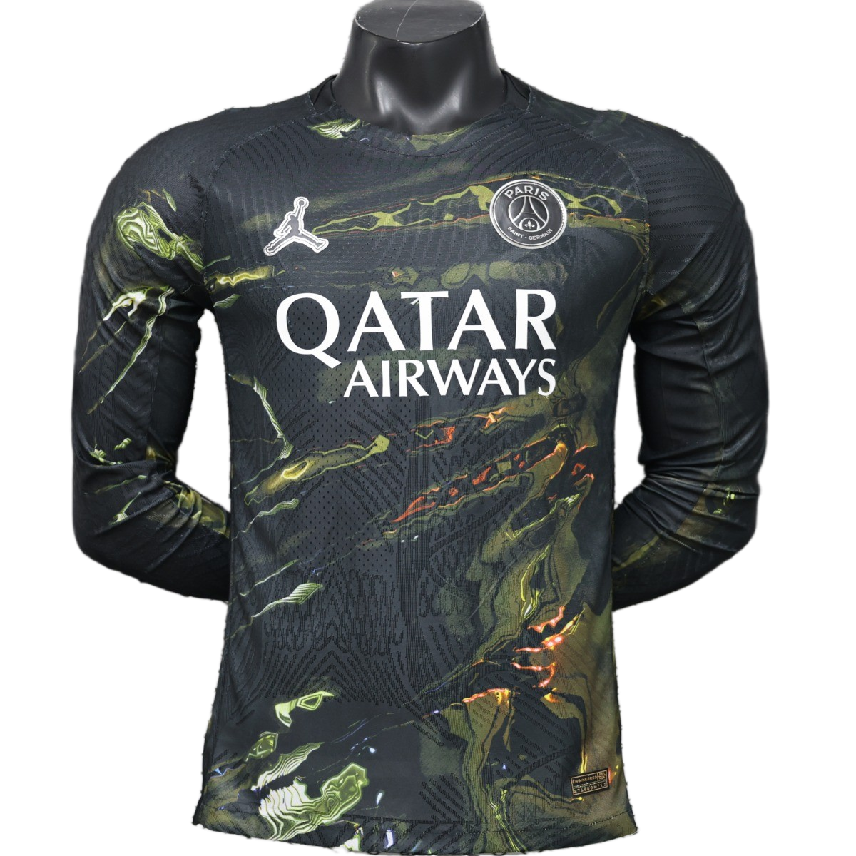 Paris Saint – Germain 2026/27 Fourth Jersey – Player Version – Long Sleeve – Special Edition – Black/Green/Gold