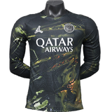 Paris Saint – Germain 2026/27 Fourth Jersey – Player Version – Long Sleeve – Special Edition – Black/Green/Gold