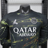 Paris Saint – Germain 2026/27 Fourth Jersey – Player Version – Long Sleeve – Special Edition – Black/Green/Gold