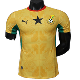 Ghana 2026/27 Away Jersey – Player Version – Red/Green/Yellow