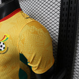 Ghana 2026/27 Away Jersey – Player Version – Red/Green/Yellow