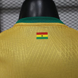 Ghana 2026/27 Away Jersey – Player Version – Red/Green/Yellow