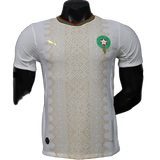 Morocco 2026/27 Away Jersey – Player Version – White/Gold