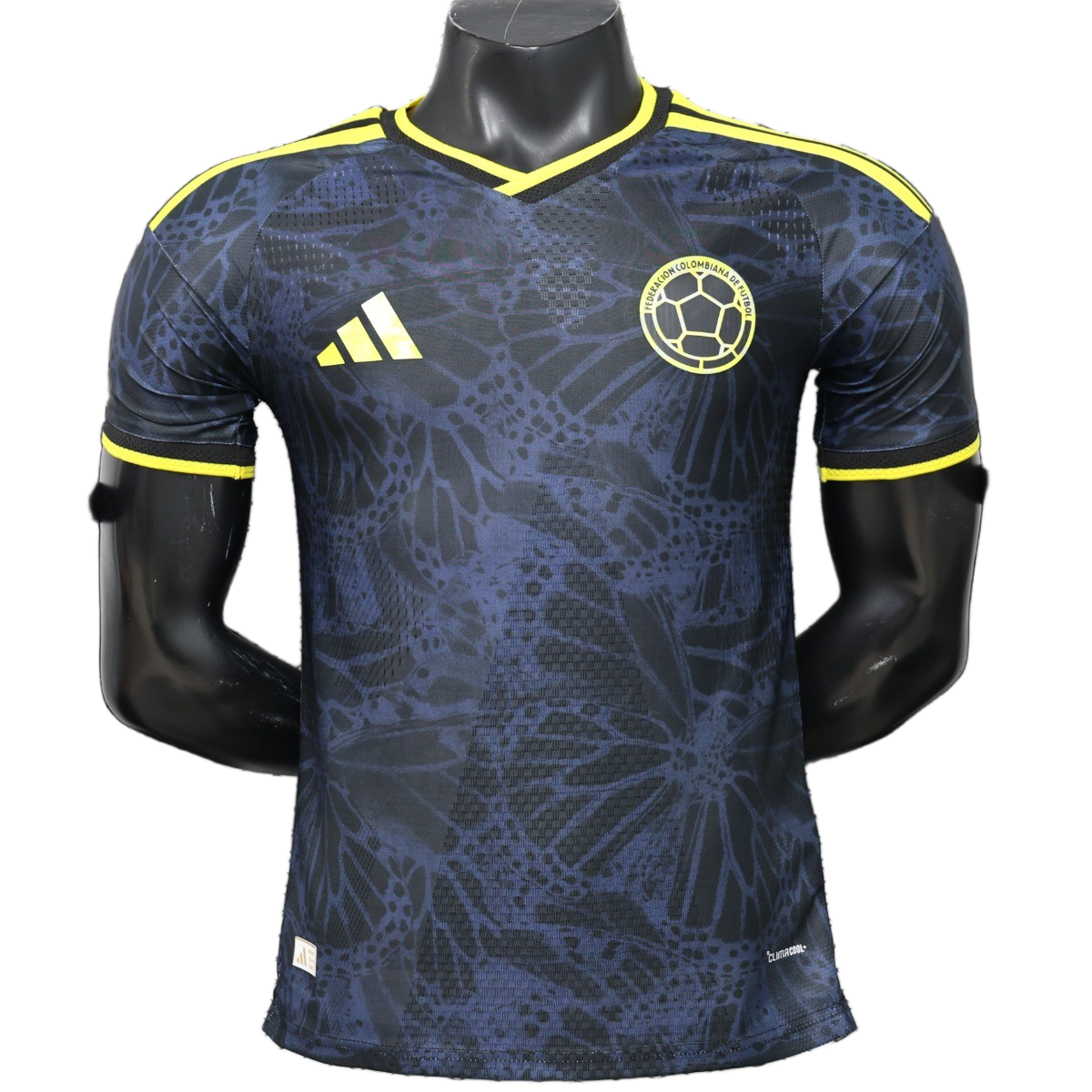 Colombia 2026/27 Away Jersey – Player Version – Special Edition – Blue/Navy/Yellow