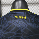 Colombia 2026/27 Away Jersey – Player Version – Special Edition – Blue/Navy/Yellow