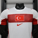 Turkey 2026/27 Away Jersey – Player Version – White/Red