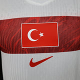 Turkey 2026/27 Away Jersey – Player Version – White/Red