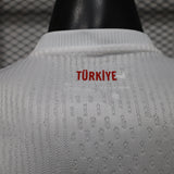 Turkey 2026/27 Away Jersey – Player Version – White/Red