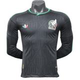 Mexico 2026/27 Away Jersey – Player Version – Long Sleeve – Black