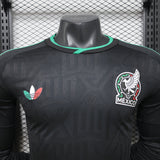 Mexico 2026/27 Away Jersey – Player Version – Long Sleeve – Black