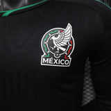 Mexico 2026/27 Away Jersey – Player Version – Long Sleeve – Black