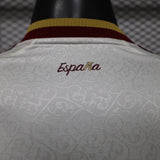 Spain 2026/27 Away Jersey – Player Version – Long Sleeve – White