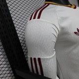 España 2026/27 Camiseta visitante – Versión jugador – Manga larga – Blanco