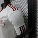 España 2026/27 Camiseta visitante – Versión jugador – Manga larga – Blanco