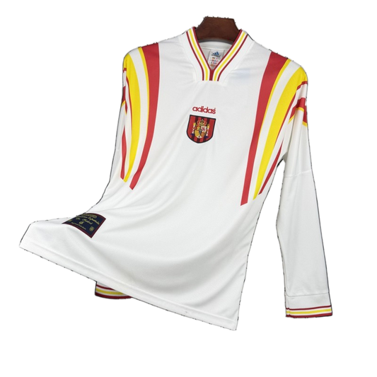 Spain 1996 Away Jersey – Long Sleeve – Retro Version