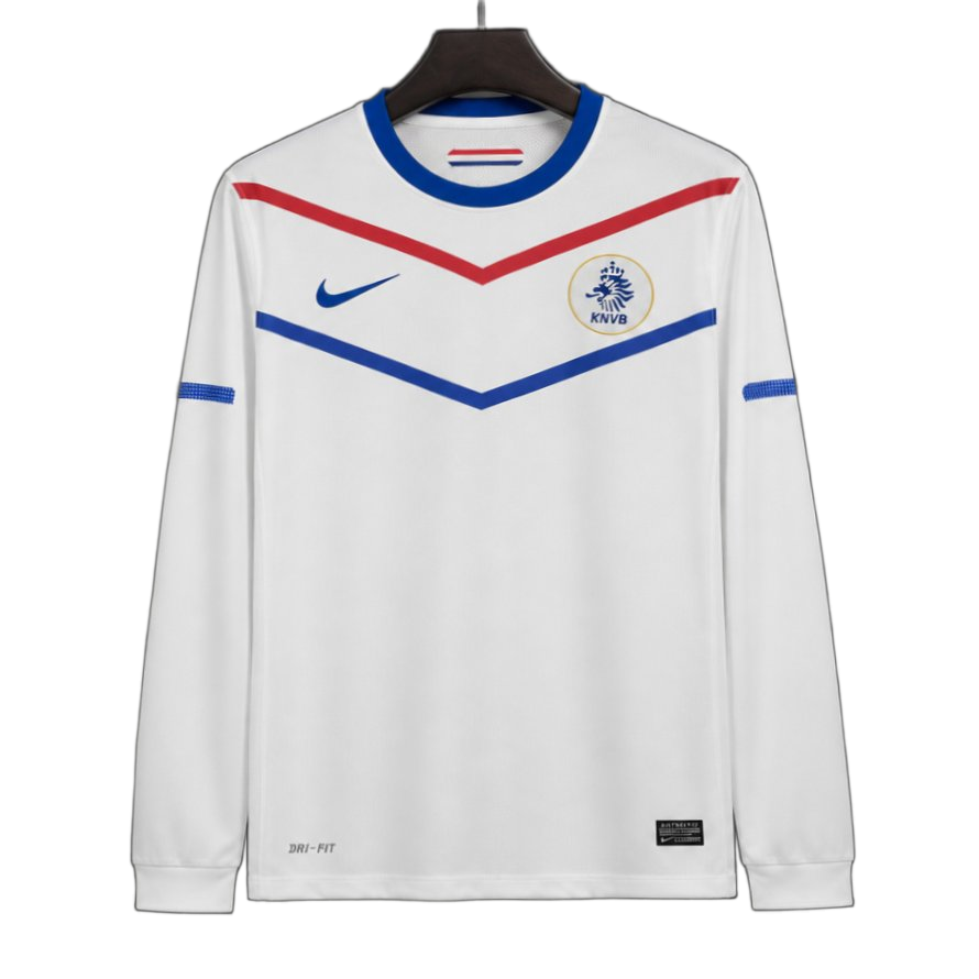 Netherlands 2012 Away Jersey – Long Sleeve – Retro Version
