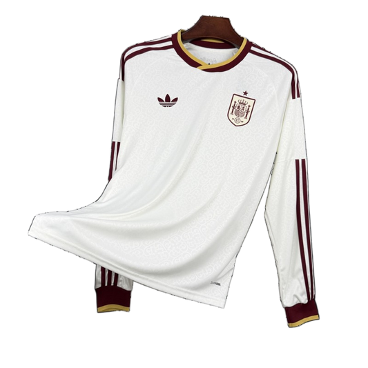 Spain 2026 World Cup Away Jersey – Long Sleeve