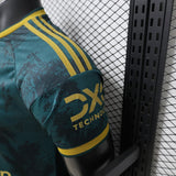 Manchester United 2026/27 Third Jersey – Player Version – Special Edition – Gold/Teal