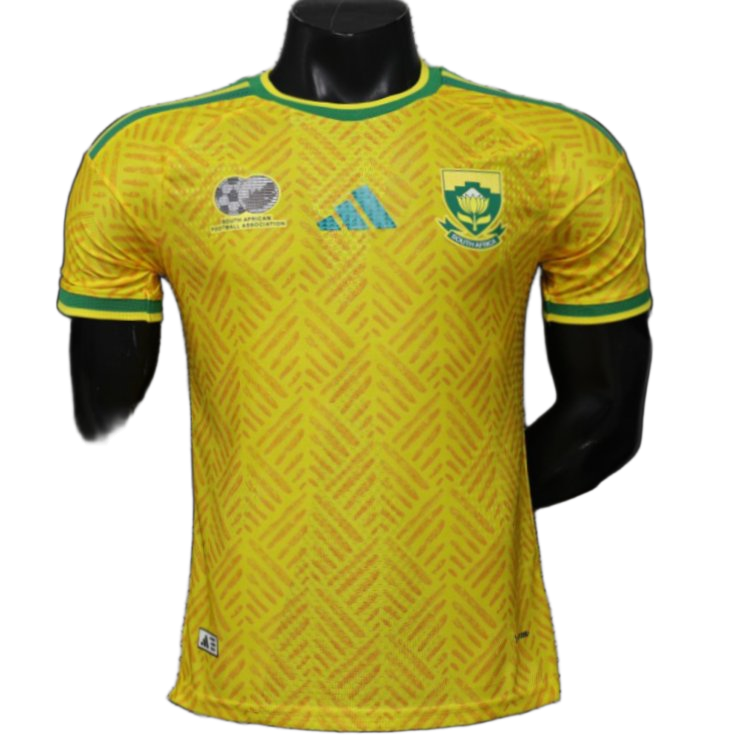 South Africa 2026/27 Home Jersey – Player Version – Green/Yellow