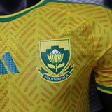 South Africa 2026/27 Home Jersey – Player Version – Green/Yellow