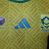 South Africa 2026/27 Home Jersey – Player Version – Green/Yellow