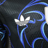 Argentina 2026/27 Jersey – Player Version – Long Sleeve – Black/Blue