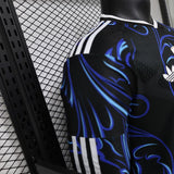 Argentina 2026/27 Jersey – Player Version – Long Sleeve – Black/Blue