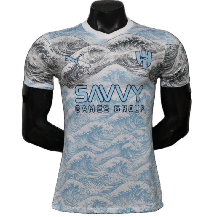 Al – hilal SFC 2026/27 Away Jersey – Player Version – Special Edition – White/Blue