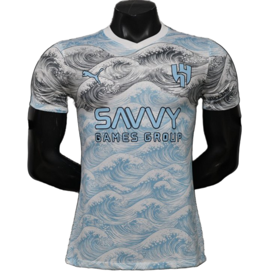 Al – hilal SFC 2026/27 Away Jersey – Player Version – Special Edition – White/Blue
