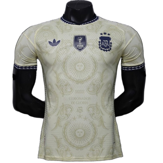 Argentina 2026/27 Jersey – Player Version – Special Edition – Champagne