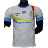DR Congo 2026/27 Away Jersey – Player Version – Special Edition – White/Blue