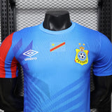 DR Congo Sky 2026/27 Home Jersey – Player Version – Red/Blue