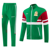 Mexico 2026/27 Training Tracksuit – Retro Version – Red/Green