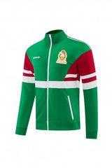 Mexico 2026/27 Training Tracksuit – Retro Version – Red/Green